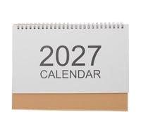 DIYEAH Calendario da tavolo 2027, semplice agenda da scrivania con | Calendario da scrivania per appuntamenti programmati, uso accademico, layout chiaro con date, pianificazione di promemoria,
