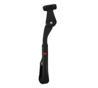 DIYEAH Cavalletto per Bicicletta Elettrica in Lega di Alluminio Nero con 2 Fori, Supporto Facile da Montare per Mountain Bike e Bici da Città