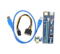 DIYEAH Cavo Di Prolunga Pci-e Per Scheda Riser Trasferimento Dati Alta Velocità Connessione Stabile Senza Interferenze Design Plug-and-play Compatibile Con Dispositivi Pcie Vari