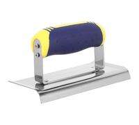 DIYEAH Cazzuola angolare in metallo - Cazzuola per intonaco e finitura - Strumento per la riparazione di bordi e angoli esterni in cartongesso - Utensile manuale in acciaio inossidabile per muratura