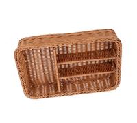 DIYEAH Cestino Porta Posate in Pp 4 Scomparti, Organizer per Coltelli e Forchette, Resistente e Delicato, per Cucina e Conservazione Lavaggio