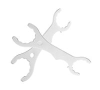 DIYEAH Chiave per Rubinetto da Birra in Acciaio Inossidabile 2 Pezzi Design Ergonomico, Utensile Multifunzione per Colonne di Birra, per Pub e Uso Domestico