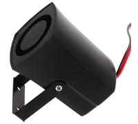 DIYEAH Cicalino Elettronico di Allarme per Veicoli 12v Sirena di Avviso Retromarcia, Plastico Nero Compatibile per Uso in Retromarcia e Sicurezza Veicolare