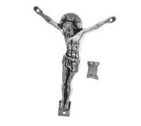 DIYEAH Ciondolo Gesù in Lega di Zinco Leggero 3d Fai da Te per Creazione Gioielli e Amuleti Religiosi, Set di 1 Pezzo per Accessori Artigianali e Regali Creativi