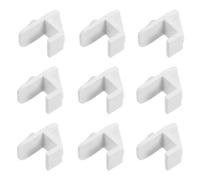 DIYEAH Clip Supporto per Ripiani Frigorifero in Plastica 20 Pezzi, Ganci per Ripiano Congelatore, Staffe di Fissaggio per Frigoriferi Domestici e Commerciali, Accessori