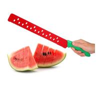 DIYEAH Coltello Seghettato per Anguria in Acciaio Resistente Utensile da Cucina Leggero e Facile da Pulire per Tagliare Frutta e Pane per Feste e Uso Quotidiano