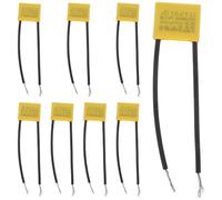 DIYEAH Condensatore di Sicurezza e Filo Giallo 0,33uf 275v 8 Pezzi con Custodia in Plastico per Procedure di Test di Conformità Elettrica e Scenari di Cablaggio Vari