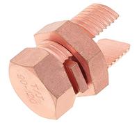 DIYEAH Connettore Messa Alta Resistenza Accessorio Collegamento e Giunzione Compatto per Fili Resistente Alle Intemperie Facile Installazione e Rimozione per Interramenti e Messa