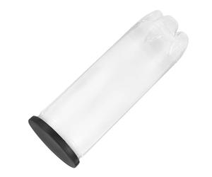 DIYEAH Contenitore Resistente per Palline da Tennis in PVC Trasparente, Organizer Portatile Chiusura Sicura Adatto a Tennis e Altri Sport Outdoor