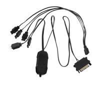 DIYEAH Controller Rgb Per Periferiche Pc Controller Sincronizzazione Rgb Controller Multicanale Rgb Controller Intelligente Rgb Controller Con Adattatore Per Scheda Madre