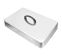 DIYEAH Coperchio Rettangolare in Acciaio Resistente per Barbecue Esterno e Cupola Multifunzionale per Sciogliere Formaggio e Cuocere a Vapore Resistente alle Alte Temperature Accessorio