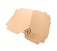 DIYEAH Copertine per Libri A4 in Carta Kraft Autoadesive 10 Pezzi Resistenti alle Macchie e Scrivibili, per Quaderni e Libri Scolastici in Biblioteca a Scuola
