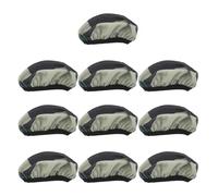 DIYEAH Coperture Protettive per Cuffie Over-ear Elastiche Traspirante, Copri Auricolari Antipolvere Lavabili 6-7,5 Cm, Set da 10 Pezzi per Uso Casa, Ufficio e Attività Sportive