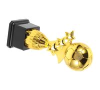 DIYEAH Coppa Calcio Plastica Dorata Innovativa per Competizioni Squadre Leghe Gioco Premio Decorativo Calcio Riutilizzabile