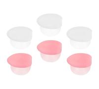 DIYEAH Copri Pennelli Design a Ventosa per 6 in Silicone per Protezione Anti- e Prolungamento della Durata del Pennello Makeup