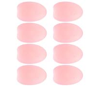 DIYEAH Copri Pennelli per Labbra in Silicone Trasparente 8 Pezzi, Protezioni Antipolvere Riutilizzabili per Pennelli Trucco, Accessori per Maschere Labbra e Rossetto, Dimensioni Ridotte