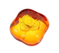 DIYEAH Cristallo Persimmon Fermacarte Pesante in Vetro Decorazione da Scrivania Multifunzione per Calligrafia Cinese Accessorio per Cucito e Progetti Artistici Miniatura Frutto Realistica