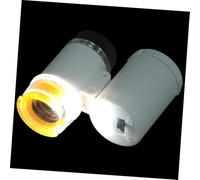 DIYEAH d Ingrandimento Portatile con LED Freddi Caldi Microscopio Tascabile per Monete Argento Tessuti Francobolli e Antichità Precisione per Gioielli e Collezionisti