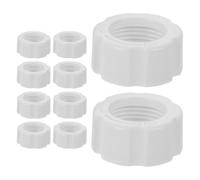 DIYEAH Dado di Serraggio 10 Pezzi per Supporto Telefono Auto Giunto Sferico 17 MM Anello di Serraggio per Adattatore Fisso Accessorio Compatibile per Staffe Prese D’Aria e Cruscotto