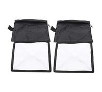 DIYEAH Diffusore Flash Morbido Calzino 15x17 Cm Set 2 Pezzi Per Fotografia Ritratti Matrimonio Interni Materiale Riflettente Design Smontabile Rapido