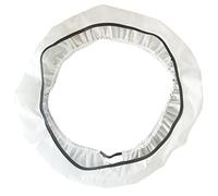 DIYEAH Diffusore Luce Ring 18 Pollici in Nailon Bianco per Fotografia e Video Streaming, Telo Softbox Regolabile Funzione Anti-Ombre