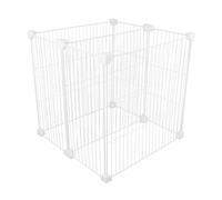 DIYEAH Divisori per Congelatore in Filo Metallico 37X37X36 CM Ripiano Divisorio per Frigorifero e Armadietti da Cucina Organizer per Congelatore a Pozzetto Pannello Divisorio per