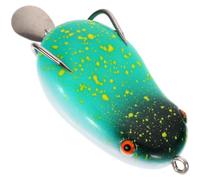DIYEAH Esca da Pesca Artificiale a Forma in Resina 4cm Multi-Amo Facile da Conservare per Pesca All'aperto in Specchio d'Acqua