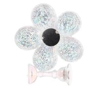 DIYEAH Espositore per Unghie Supporto per Punte Unghie Finte a Forma di Prugna, Plastico Bianco, Tavola Magnetica per Pratica Manicure, Principianti, Ristoranti e Uffici