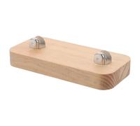 DIYEAH Espositore per Vetro Regolabile in Legno, Supporto Decorativo Beige per Gioielli e Ceramiche, Mini Cavalletto da Tavolo per Collezioni e Decorazioni Interne