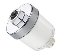DIYEAH Filtro Anticalcare Doccia per Acqua Dura con Cartuccia Sostituibile Metodo di Filtrazione Acqua Soffione Compatibile e Facile da Installare per Uso Familiare