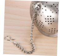 DIYEAH Filtro Infusore Tè in Acciaio Resistente Mesh Palla per Spezie Riutilizzabile XL con Clip Accessorio Pratico per Infusione Tisane e Tè Sfuso per Grandi Tazze e Teiere