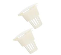 DIYEAH Filtro per Sputacchiera Monouso 2 Pezzi in Abs Resistente per Strumenti Dentali, Ricambio per Clinica Odontoiatrica, Filtro Piccolo per Sputacchiera Standard, Protezione Igienica