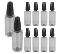 DIYEAH Flacone da Spremere 10 Pezzi Bottiglie Vuote di Olio per Macchina da Cucire Applicatori con Punta di Precisione Bottiglie di Colla Artigianale con Punta Fine