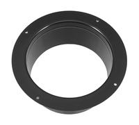 DIYEAH Flangia Per Connettore Di Condotto in Plastica Per Impianto Di Ventilazione Connettore Per Tubo Dritto Per Riscaldamento e Raffreddamento Installazione Semplice Interno Liscio Per