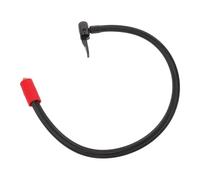 DIYEAH Flessibile per Gonfiaggio Pneumatici Connettore a Esterno M6, di Prolunga da 50cm in Rame e Plastico, Flusso D'aria Stabile per Auto e Spazi Ristretti