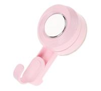 DIYEAH Gancio Ventosa Rotante per Cucina e Bagno Attaccapanni Ventosa Senza Forare Ganci Aspirazione Muro per Utensili e Accessori Colore Rosa