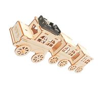 DIYEAH Giocattoli Legno per Kit Assemblaggio Diy Non Verniciato per Sviluppare e Compatibile con Vari Sistemi