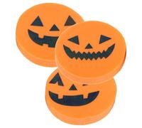 DIYEAH Gomme da Cancellare Facile da Usare 36 Pezzi a Forma di Zucca Arancione Regalo Halloween per Gomma Originale per Premiare Studenti