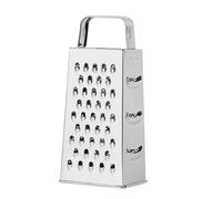 DIYEAH Grattugia a Lati in Acciaio Resistente Multiuso per Verdure Formaggi e Frutta Affetta Patate con Diverse Superfici di Grattugia Facile da Pulire e Salva Spazio 9 Pollici