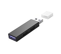 DIYEAH Hub Usb Porte Mini Portatile Con Protezione Integrata Adattatore Dock Multifunzione Per Espansione Porte Usb e Trasferimento Dati Per Laptop e Viaggi