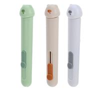 DIYEAH Infila Ago e Scucitrice Portatile 3 Pezzi a Forma di Orso Strumento di Cucito Manuale per Rimozione Punti e Trapuntatura Kit Compatto per Lavori Artigianali e Riparazioni in