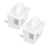 DIYEAH Interruttore Luce Porta Frigorifero 3 Pin 2 Pezzi Pulsante Controllo Temporaneo Per Sostituzione Congelatore Adattabile Diversi Modelli Uso Domestico