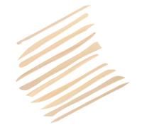 DIYEAH Kit da 15 Pezzi Strumenti per Scolpire Argilla e Legno in Legno Doppia estremità per Lavori Artigianali e Sculture, Utensili per Modellare Ceramica e Intaglio Creativo