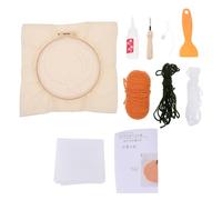DIYEAH Kit Punch Needle per Ricamo DIY con Materiali per Sottobicchieri Tufted Manuale Dettagliato per Principianti e Regali Creativi
