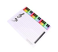 DIYEAH Lavagna Musicale 40X60 Cm Lavagna Didattica Cancellabile per Musicisti e Insegnanti Strumento per Pratica Musicale e Note