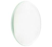 DIYEAH Lente D'ingrandimento Convessa in Vetro Ottico Trasparente 60mm, Lente Biconvessa per Strumenti Didattici Scientifici e Ausili Visivi per Apprendimento e Uso Sperimentale