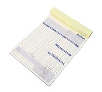 DIYEAH Libretto Fatture senza Carbonio 2 Pezzi per Piccole Imprese Modulo Ordine Lavoro Efficiente e Carta Copiativa per Gestione Spese e Registrazioni Precise