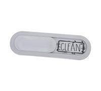 DIYEAH Magnete per Lavastoviglie Indicatore Pulito o Sporco, Materiale Abs Processo Uv, Interruttore Manuale, Adatto per Organizzazione Cucina