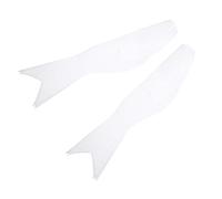 DIYEAH Maniche a Vento Carpa Fai da Te, Set 2 Pezzi Bianco 70 Cm, Decorazioni Sospese per Esterni e Giardino, Progetto Educativo di Pittura e Cultura Giapponese