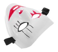 DIYEAH Maschera Hip Hop da Viso Intero per Feste in Maschera | Plastica Fascia Elastica Regolabile, Motivi Vivaci, Uso Unisex per Balli in Maschera e Temi